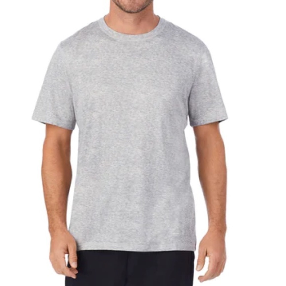 NWT Mens Sleep Short Sleeve Crew Neck Top Grey SZ. S